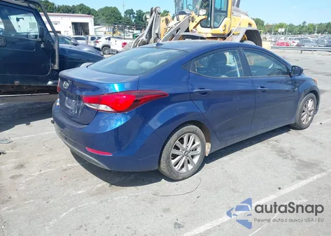 2016 Hyundai Elantra Se/Sport/Limited из США, поврежденный, VIN 5NPDH4AE7GH655989